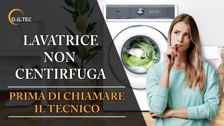 Problemi di Centrifuga nella Lavatrice San Giorgio: Soluzioni e Suggerimenti