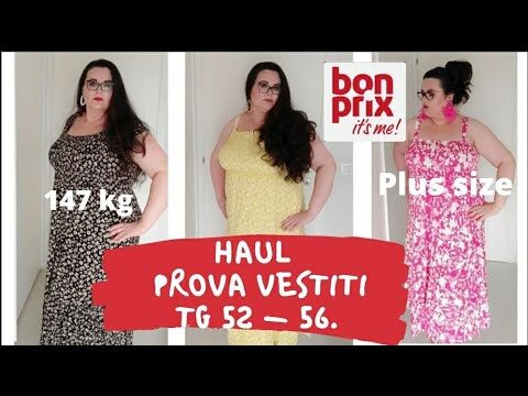 Bonprix: Abiti Eleganti per Taglie Forti
