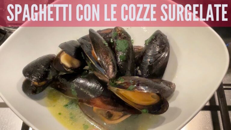 Cozze Surgelate: Guida alla Preparazione Perfetta