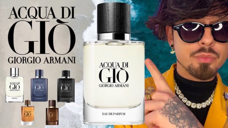 Acqua di Gio: L’Essenza Femminile dell’Eleganza