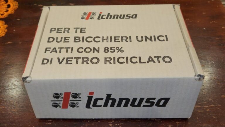 Bicchieri Icnusa: L’Arte del Design Sostenibile