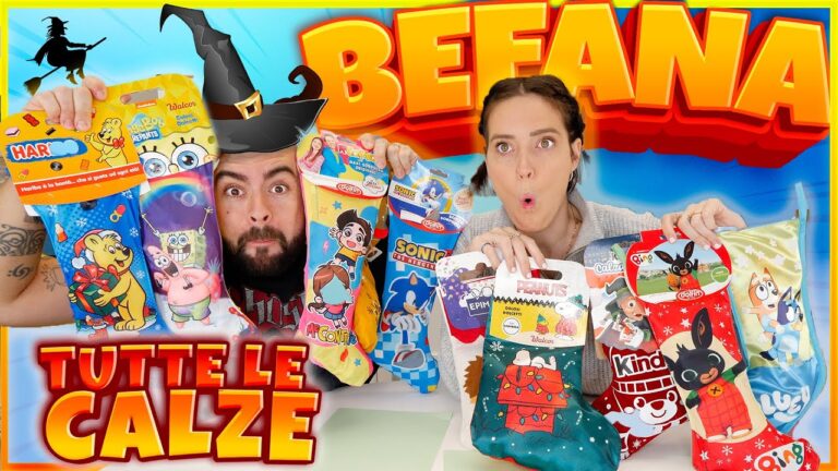 Calza Befana Sonic: Magia e Divertimento per i Bambini