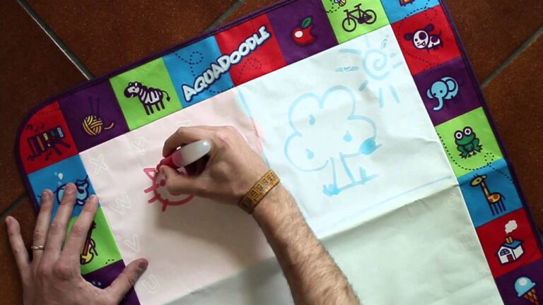 Tappeto Colorabile con Pennarelli ad Acqua: Creatività senza Limiti