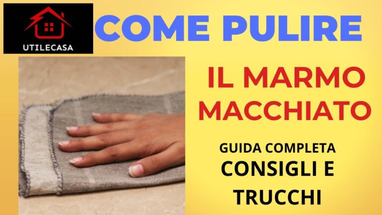 Cif: La Soluzione Ideale per Pulire il Marmo