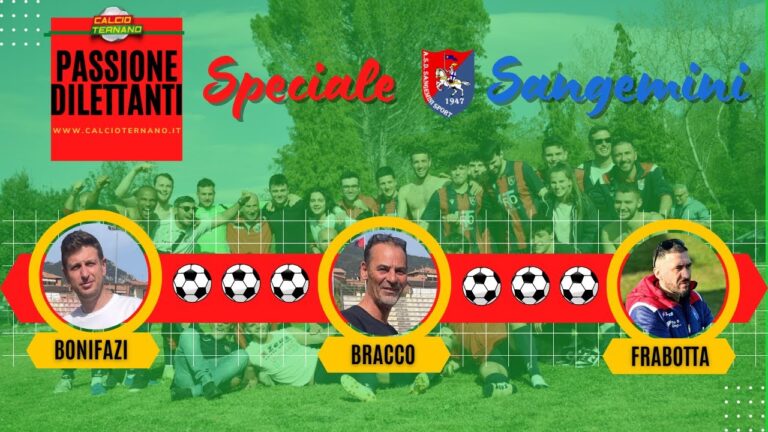 Acqua San Gemini Calcio: Storia e Successi della Squadra