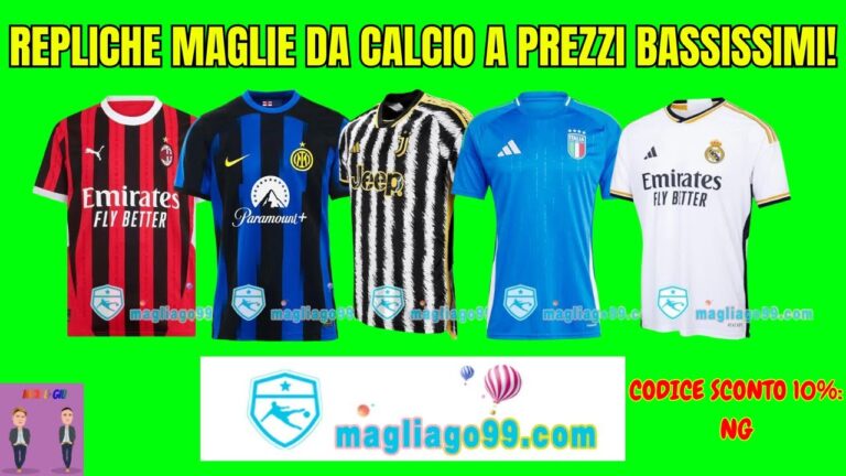Maglie Calcio Affidabili a Prezzi Convenienti