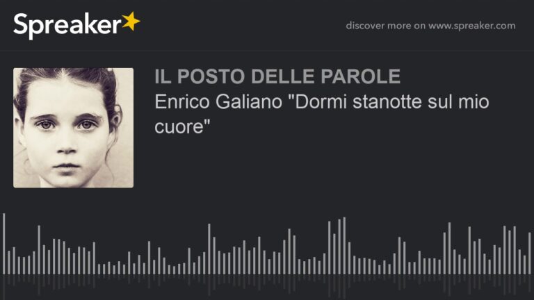 Dormi Stanotte Sul Mio Cuore: Analisi della Trama