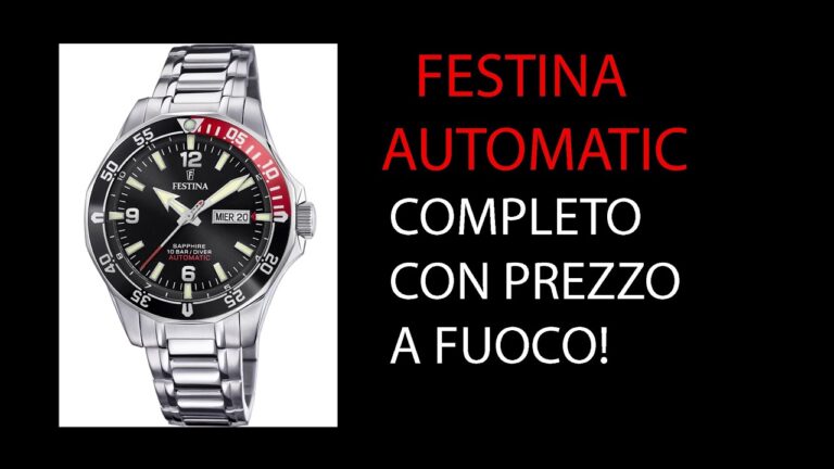 Recensioni Orologi Festina: Qualità e Stile a Confronto