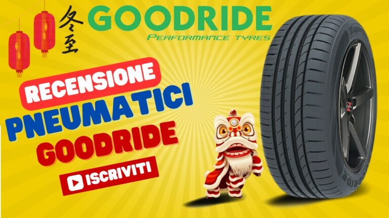 Recensioni delle gomme Goodride: Prestazioni e Affidabilità