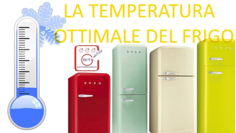 Guida alla Temperatura del Frigorifero Smeg: Impostazioni da 1 a 8