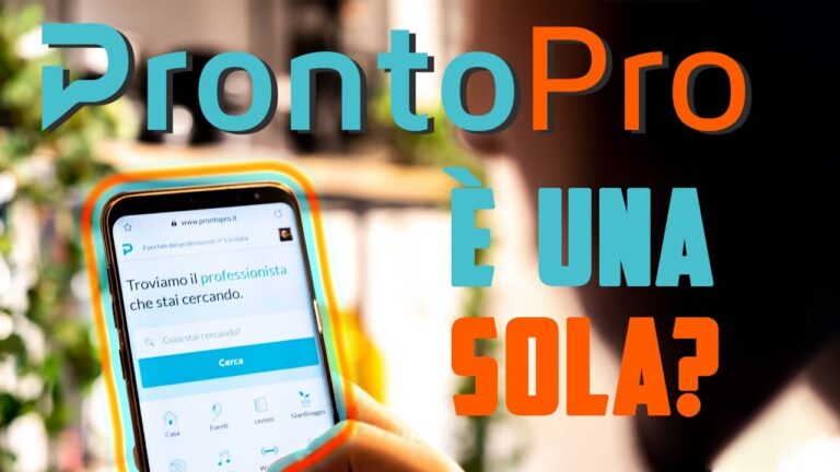 Come funziona Prontopro: Guida all’utilizzo del servizio