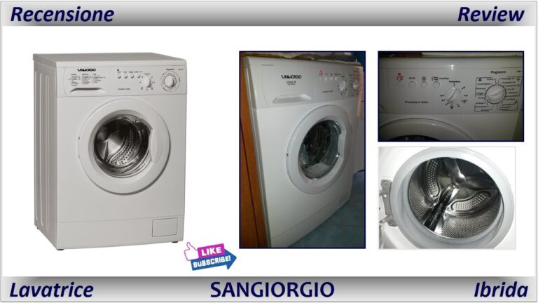Recensioni sulla Lavatrice San Giorgio 8 Kg: Efficacia e Affidabilit&agrave;