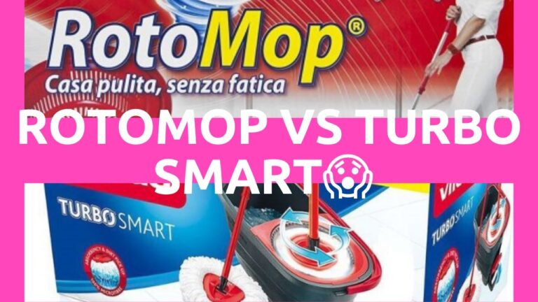 Confronto tra Rotomop e Vileda Turbo Smart: Quale Scegliere?