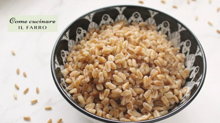 Come cucinare il farro precotto in modo semplice e veloce