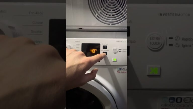 Guida ai Programmi della Lavatrice Hotpoint Ariston 9 kg